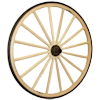 Wagon Wheels, Wooden Carriage Wheels For Electric Carriage