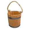 Wood Oak Water Bucket
