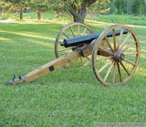 42in Wood Cannon Wheels