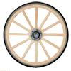 Buy Sealed Bearing Carriage Wheel here at CustomWagons.com